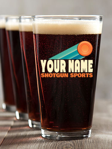 Shotgun Sports : Pint Glasses - Color Printed