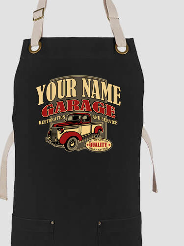 Classic Garage : Printed Canvas Work Aprons