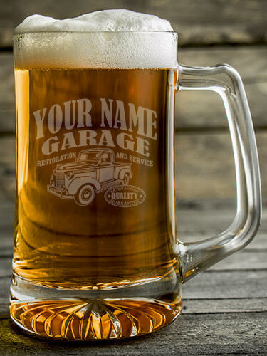 Classic Garage : Beer Mugs - Engraved