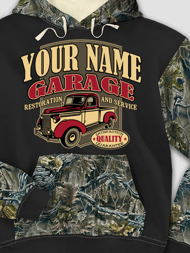 Classic Garage : Printed 2-Tone Camo Hoodies
