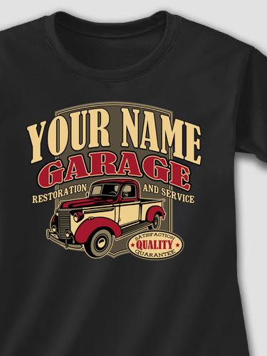 Classic Garage : Adult Ladies Fitted T-Shirt