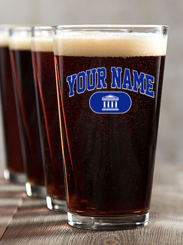 Greek Varsity : Pint Glasses - Color Printed