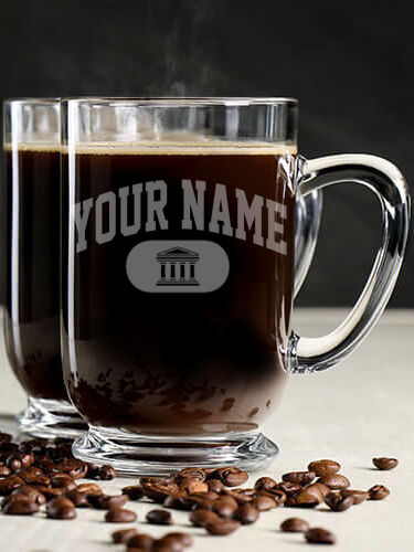Greek Varsity : Coffee Mugs - Engraved
