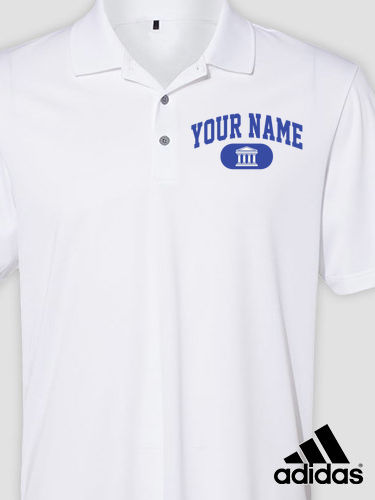 Greek Varsity : Embroidered Adidas&reg; Polo Shirts