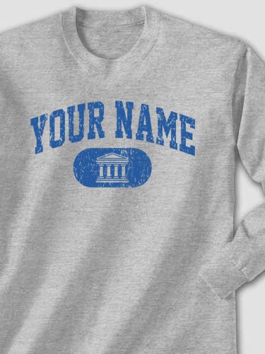 Greek Varsity : Printed Long Sleeves