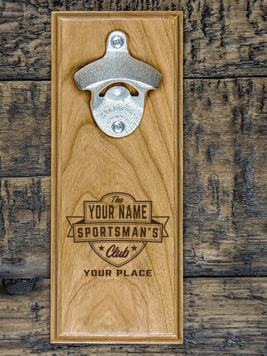 Sportsman's Club : Bottle Openers - Engraved