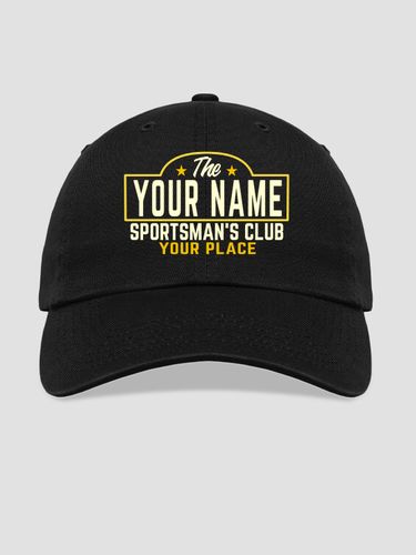 Sportsman's Club : Embroidered Baseball Hats