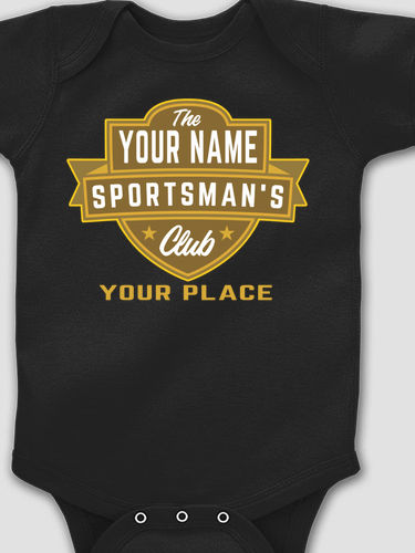 Sportsman's Club : Printed Baby Bodysuits