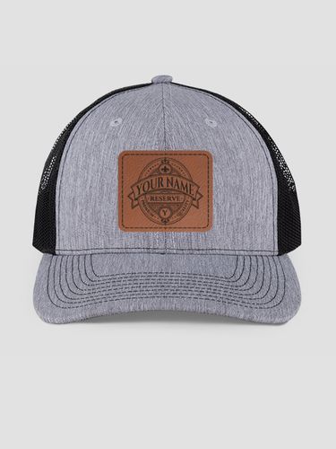 Reserve : Structured Trucker Hats with Patch