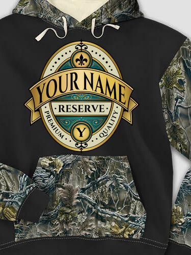 Reserve : Printed 2-Tone Camo Hoodies