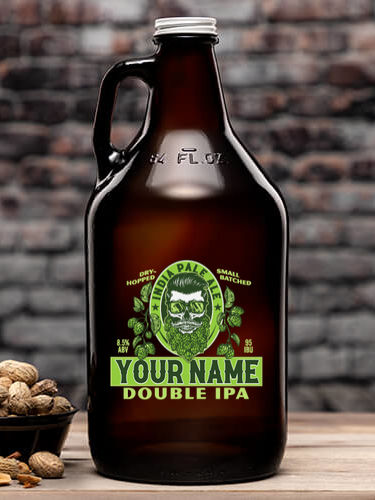 Double IPA : Beer Growlers - Color Printed