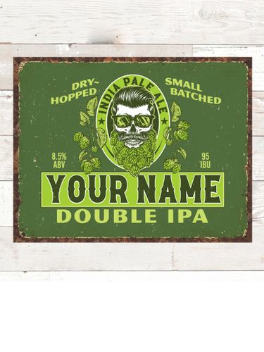 Double IPA : Tin Signs