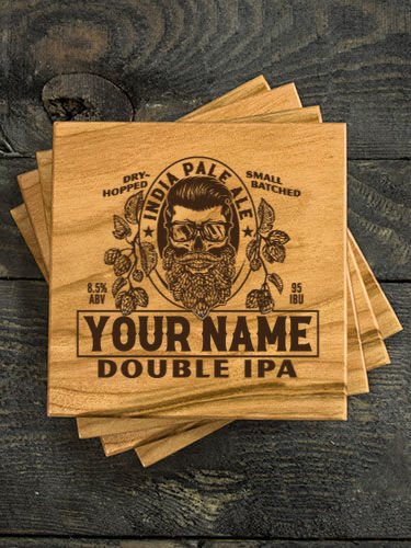 Double IPA : Coasters - Engraved