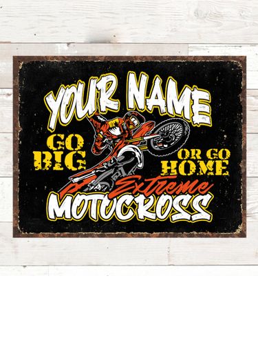 Extreme Motocross : Tin Signs