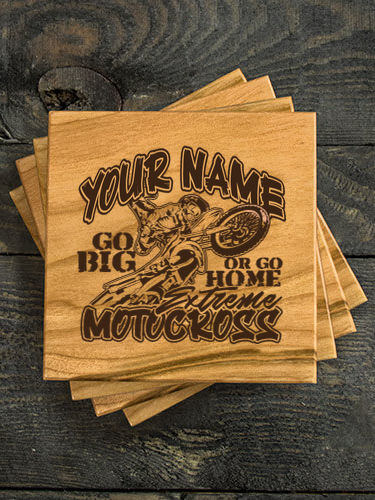 Extreme Motocross : Coasters - Engraved