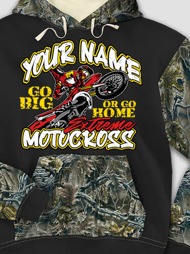 Extreme Motocross : Printed 2-Tone Camo Hoodies