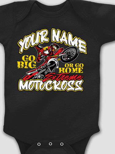 Extreme Motocross : Printed Baby Bodysuits