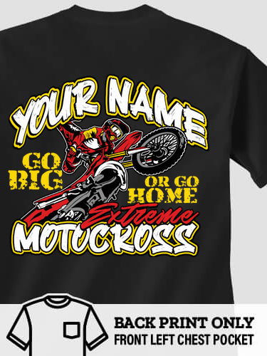 Extreme Motocross : Printed Pocket T-Shirts