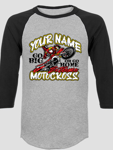 Extreme Motocross : Printed Raglan Shirts