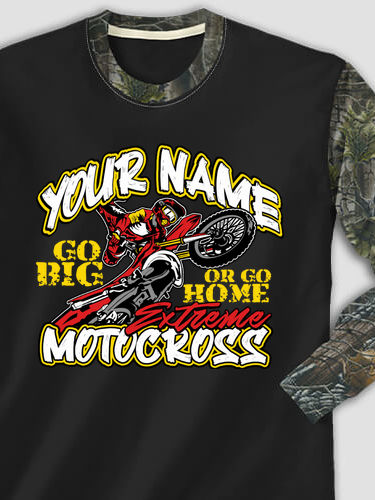Extreme Motocross : Printed 2-Tone Camo Long Sleeves