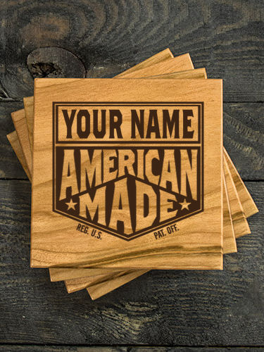 American Made : Coasters - Engraved