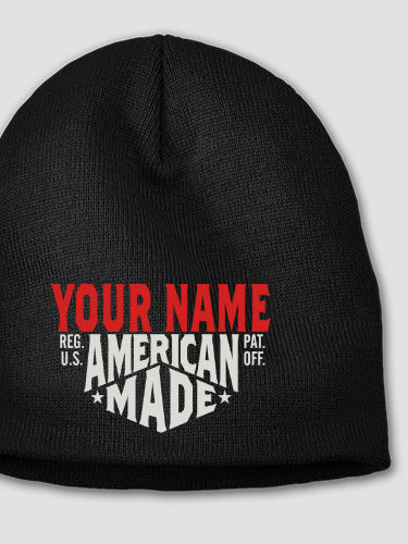 American Made : Embroidered Beanies