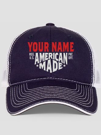 American Made : Embroidered Trucker Hats