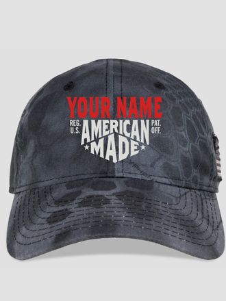 American Made : Embroidered Kryptek Tactical Camo Hats