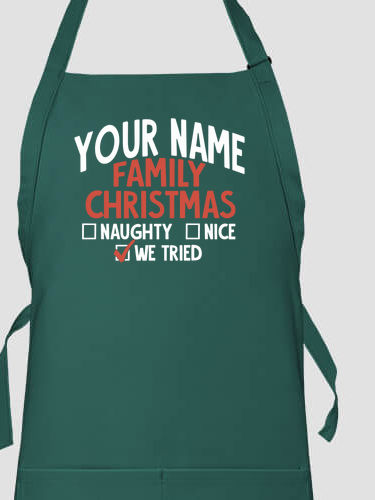 We Tried : Printed Aprons