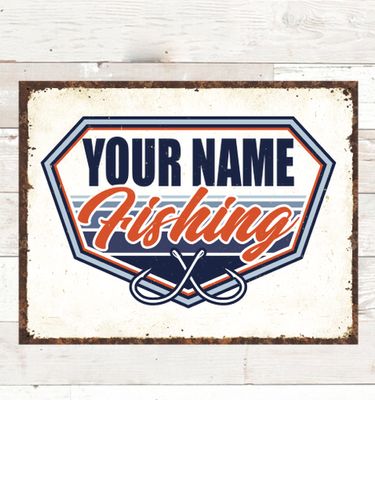 Fishing : Tin Signs