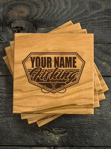 Fishing : Coasters - Engraved