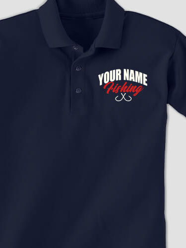 Fishing : Embroidered Polo Shirts