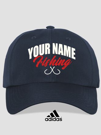 Fishing : Embroidered Adidas&reg; Hats