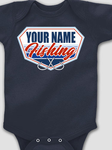 Fishing : Printed Baby Bodysuits