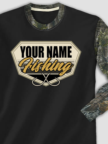 Fishing : Printed 2-Tone Camo Long Sleeves