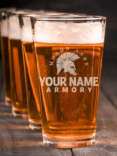 Armory : Pint Glasses - Engraved