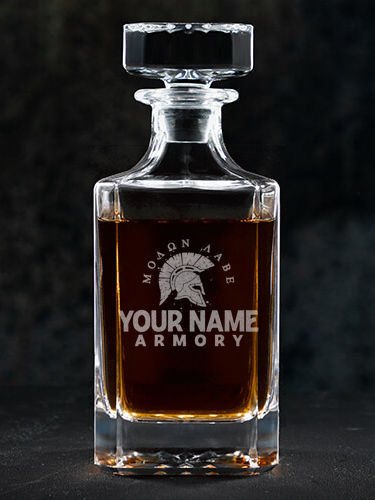 Armory : Whiskey Decanter - Engraved