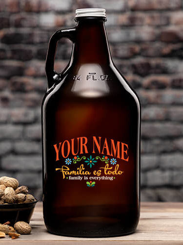 Familia es Todo : Beer Growlers - Color Printed