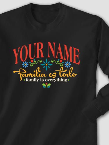 Familia es Todo : Printed Long Sleeves