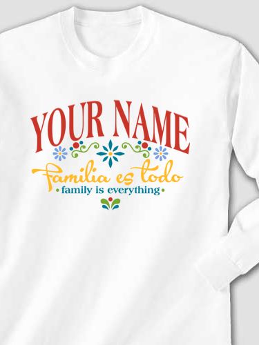 Familia es Todo : Printed Long Sleeves