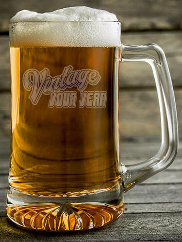 Vintage : Beer Mugs - Engraved