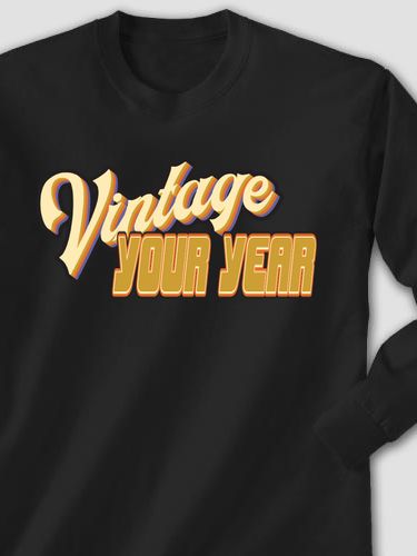 Vintage : Printed Long Sleeves