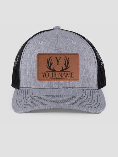 Antler Monogram : Structured Trucker Hats with Patch