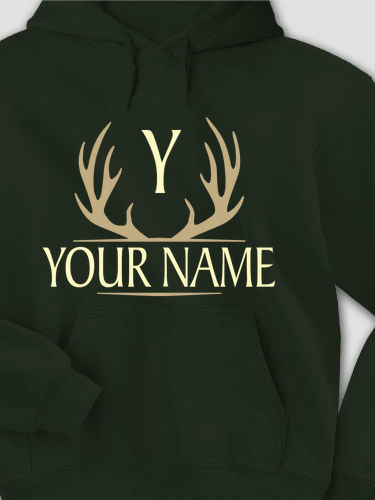 Antler Monogram : Printed Hoodies