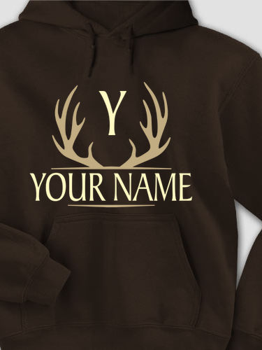 Antler Monogram : Printed Hoodies