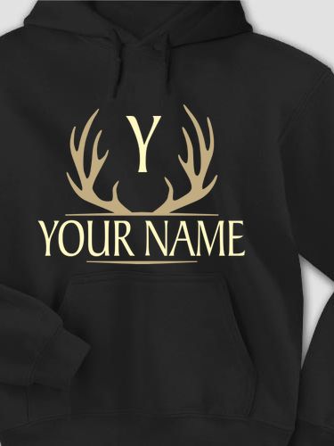 Antler Monogram : Printed Hoodies