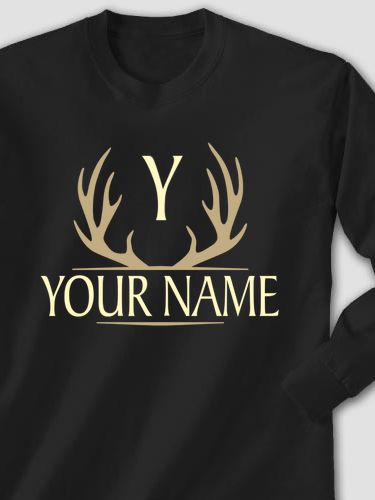 Antler Monogram : Printed Long Sleeves