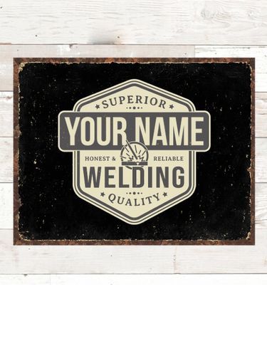 Welding : Tin Signs