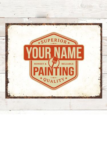 Painting : Tin Signs