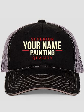 Painting : Embroidered Trucker Hats